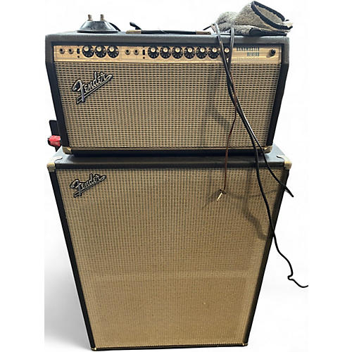 Used Fender Band Master Reverb with REV12 4x12 Guitar Stack