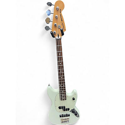 Used Fender Bass Player II Mustang Sonic Blue Electric Bass Guitar
