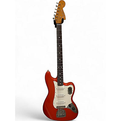 Used Fender Bass VI Fiesta Red Electric Bass Guitar