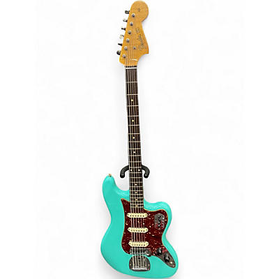 Used Fender Bass VI Surf Green Electric Bass Guitar