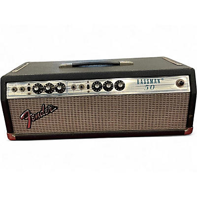 Used Fender Bassman 50 Tube Guitar Amp Head