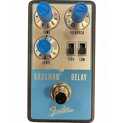 Used Fender Bassman Delay Effect Pedal