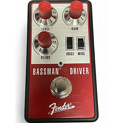 Used Fender Bassman Driver Bass Effect Pedal