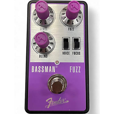 Used Fender Bassman Fuzz Effect Pedal