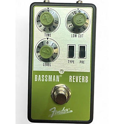 Used Fender Bassman Reverb Effect Pedal