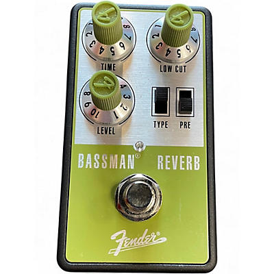 Used Fender Bassman Reverb Effect Pedal