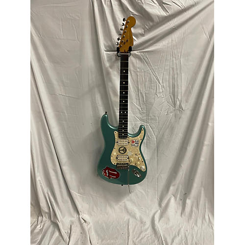 Fender Used Fender Big Apple Stratocaster Blue Solid Body Electric Guitar Blue