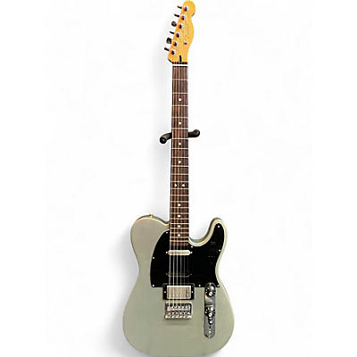 Used Fender Blacktop Baritone Telecaster Ghost Silver Solid Body Electric Guitar