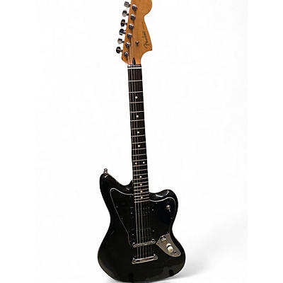 Used Fender Blacktop Jaguar Black Solid Body Electric Guitar