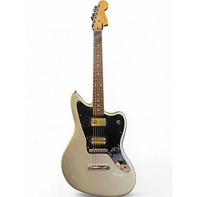 Used Fender Blacktop Jaguar Gray Solid Body Electric Guitar