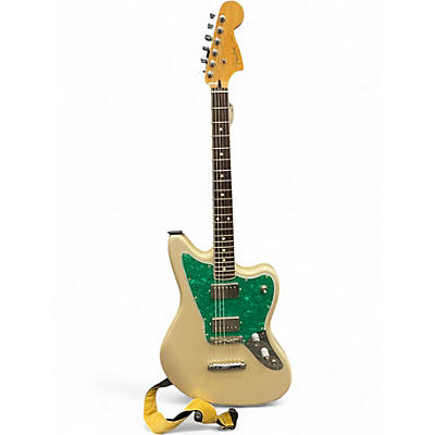 Used Fender Blacktop Jaguar HH Blizzard Pearl Solid Body Electric Guitar