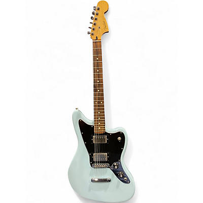 Used Fender Blacktop Jaguar HH Daphne Blue Solid Body Electric Guitar