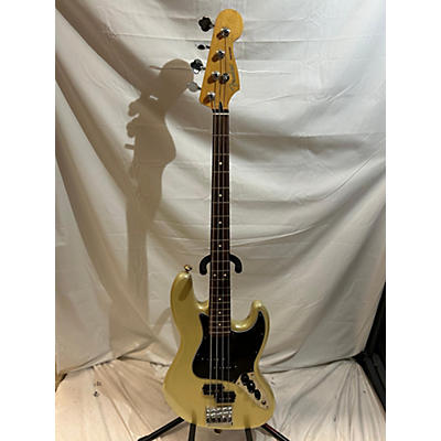 Fender Used Fender Blacktop Jazz Bass Metallic Gold Electric Bass Guitar