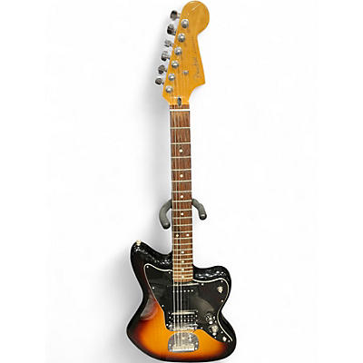 Used Fender Blacktop Jazzmaster 2 Tone Sunburst Solid Body Electric Guitar