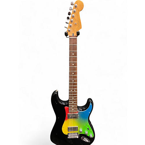 Used Fender Blacktop Stratocaster Black Solid Body Electric Guitar Black