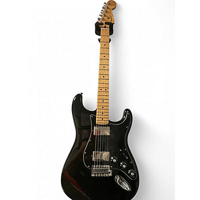 Used Fender Blacktop Stratocaster Black Solid Body Electric Guitar
