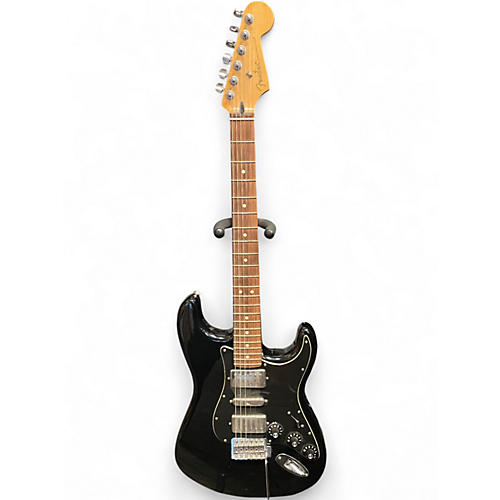 Used Fender Blacktop Stratocaster Black Solid Body Electric Guitar Black