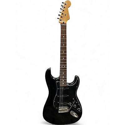 Used Fender Blacktop Stratocaster Black Solid Body Electric Guitar