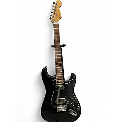Used Fender Blacktop Stratocaster HH Black Solid Body Electric Guitar