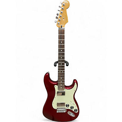 Used Fender Blacktop Stratocaster HH Candy Apple Red Solid Body Electric Guitar