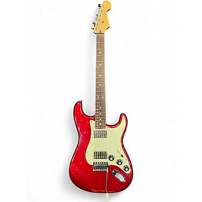 Used Fender Blacktop Stratocaster HH Candy Apple Red Solid Body Electric Guitar
