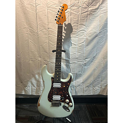 Fender Used Fender Blacktop Stratocaster HH Olympic White Solid Body Electric Guitar