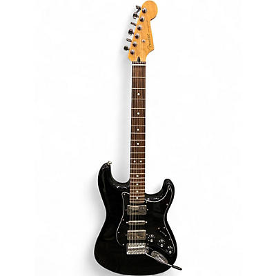 Used Fender Blacktop Stratocaster HSH Black Solid Body Electric Guitar