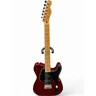Used Fender Blacktop Telecaster HH Candy Apple Red Solid Body Electric Guitar