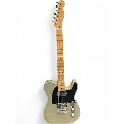 Used Fender Blacktop Telecaster HH Silver Solid Body Electric Guitar