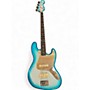 Used Fender Blu DeTiger Jazz Bass Sky Burst Sparkle Electric Bass Guitar Sky Burst Sparkle