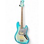 Used Fender Blu signature jazz bass SPARKLE BLUE Electric Bass Guitar SPARKLE BLUE