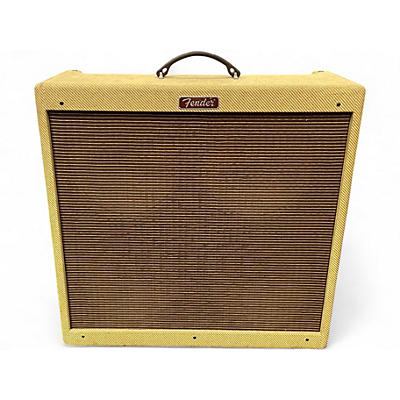 Used Fender Blues Deville 60W 4x10 Tweed Tube Guitar Combo Amp