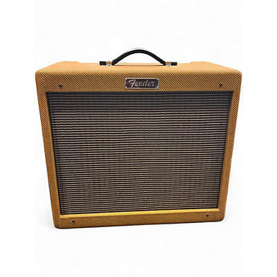 Used Fender Blues Junior 15W 1x12 Lacquered Tweed Tube Guitar Combo Amp