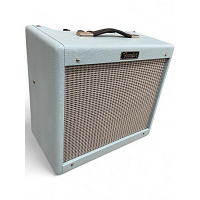 Used Fender Blues Junior IV 15W Limited Sonic Blue Tube Guitar Combo Amp