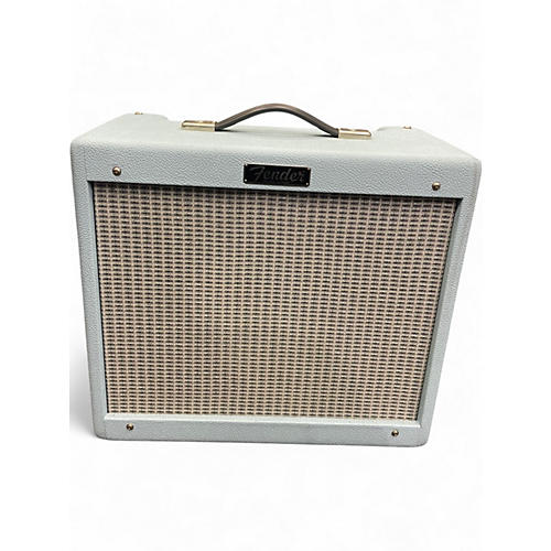 Used Fender Blues Junior IV Sonic Blue Tube Guitar Combo Amp
