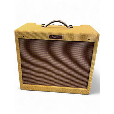 Fender Used Fender Blues Junior Lacquered Tweed 15W 1x12 Jensen C12-N Tube Guitar Combo Amp