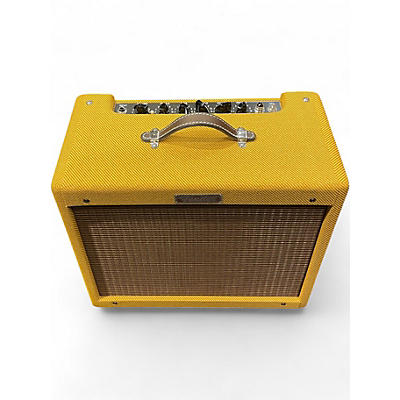 Used Fender Blues Junior Lacquered Tweed 15W 1x12 Tube Guitar Combo Amp