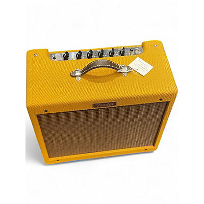 Used Fender Blues Junior Lacquered Tweed Tube Guitar Combo Amp