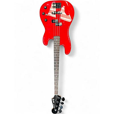 Used Fender Boxer Jazz Bass Special Red Electric Bass Guitar