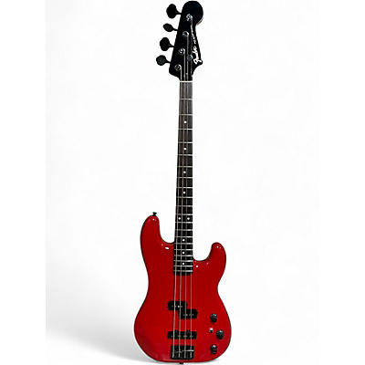 Used Fender Boxer Jazz Bass Torino Red Electric Bass Guitar