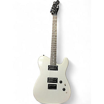 Used Fender Boxer Telecaster Metallic Silver Solid Body Electric Guitar