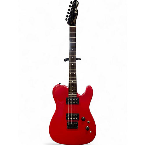 Used Fender Boxer Telecaster Red Solid Body Electric Guitar Red
