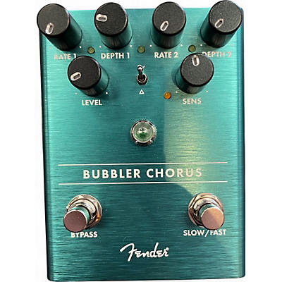 Used Fender Bubbler Chorus Effect Pedal