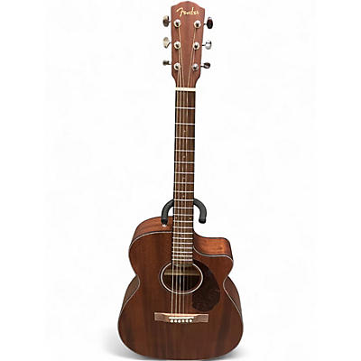 Used Fender CA60SCE Mahogany Acoustic Guitar