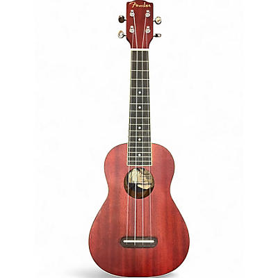 Used Fender CALIFORNIA COAST UKULELE SEASIDE Acoustic Guitar