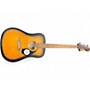Used Fender CALIFORNIA DEBUT 2 Color Sunburst Acoustic Guitar 2 Color Sunburst