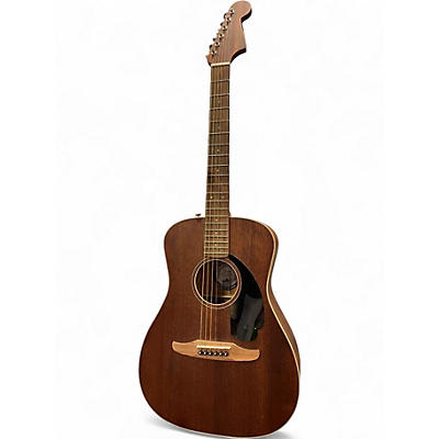 Used Fender CALIFORNIA SERIES MALIBU SPECIAL Natural Acoustic Electric Guitar