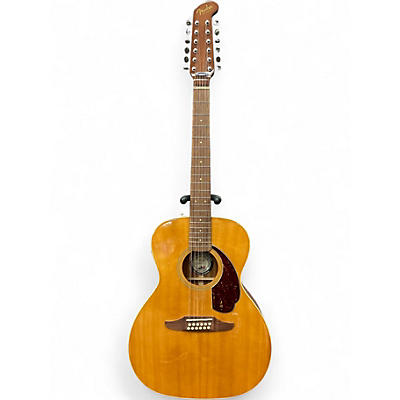 Used Fender CALIFORNIA SERIES VILLAGER 12 STRING Natural 12 String Acoustic Electric Guitar