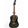 Used Fender CATALINA Black Acoustic Guitar Black