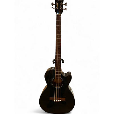 Used Fender CB-60 SCE BLACK Acoustic Bass Guitar